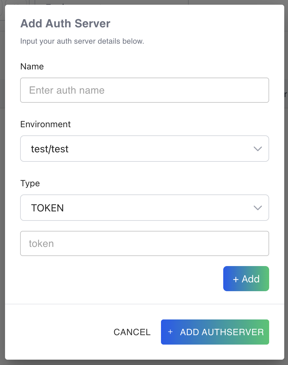 Token Creation Form